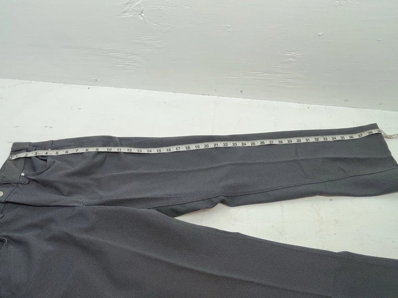 New Vintage Black Speckled Miller Polyester Pants #2624 3A-47