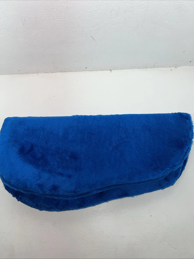New ABetta Blue Round Fleece Saddle Pad 29x27 #12999 Pad-8