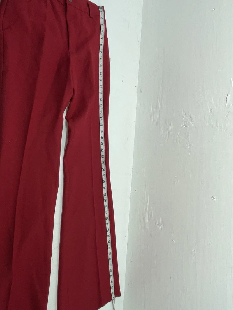 New Vintage Red Dickson Jenkins Polyester Pants 3A-13