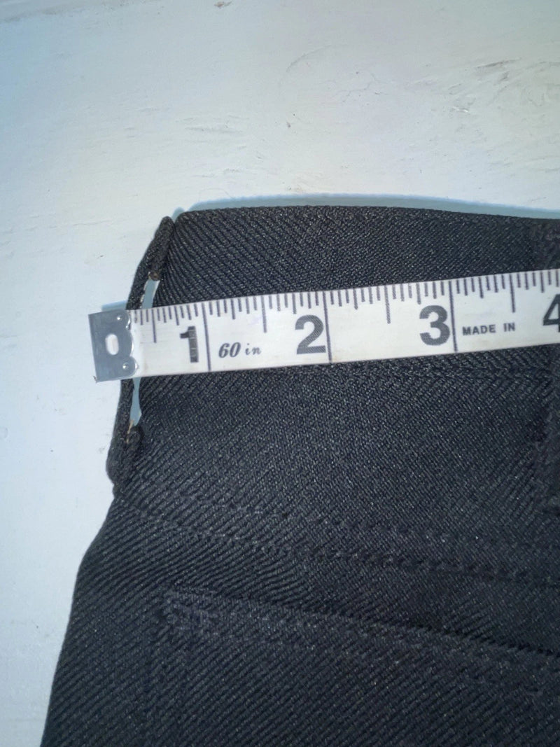 New Vintage Black Wrangler Polyester Pants #82BK ZZ-13