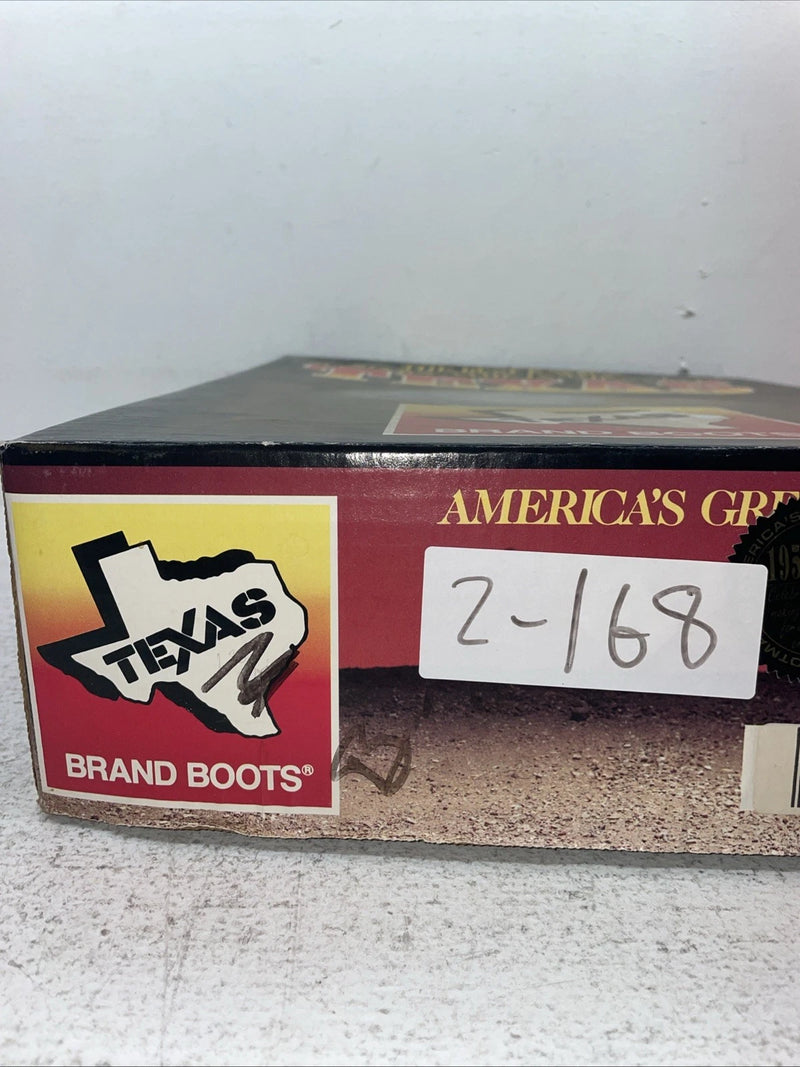 New Men’s Red Texas Brand Cowboy Boots. 43 4.5 4 1/2 M. 2-168