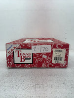 New Youth Brown Lace Up Texas Brand Cowboy Boots. B 1361 3.5 3 1/2 D. 2-170