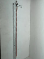 New Pink Genuine Leather Nocona Silver Bling 36” Belt #N1344999 Z-38