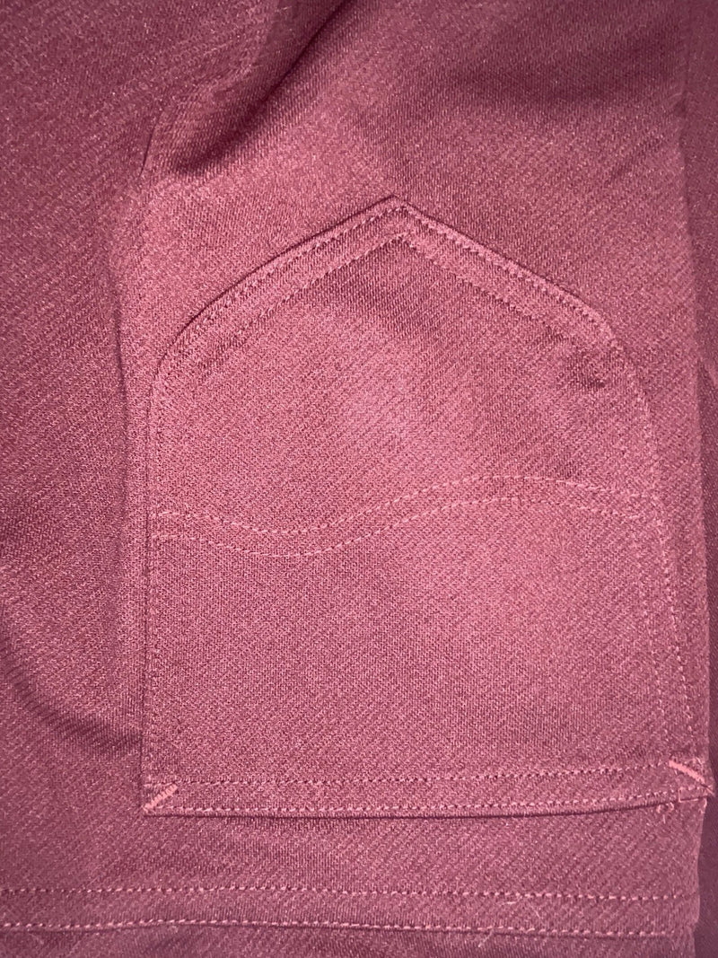 New Vintage Red Lee Polyester Pants #2004061 OO-56