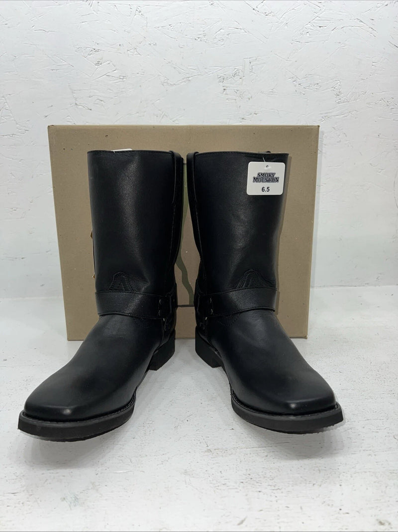 New Women’s Black Smoky Mountain Cowboy Boots 2405 Y 6.5 6 1/2. 19-136 