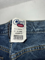New Women’s Cruel Girl Loose Fit Denim Jeans. 15 Long K-1