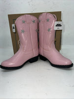 New Children’s Pink Smokey Mountain Cowboy Boots. 1058jc. 9.5 9 1/2 24-19