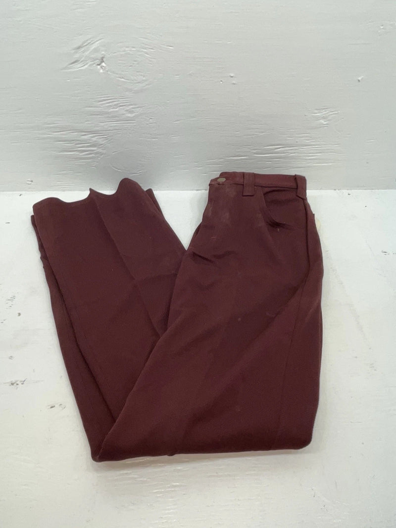 New Vintage Red Lee Polyester Pants #2004061 OO-87
