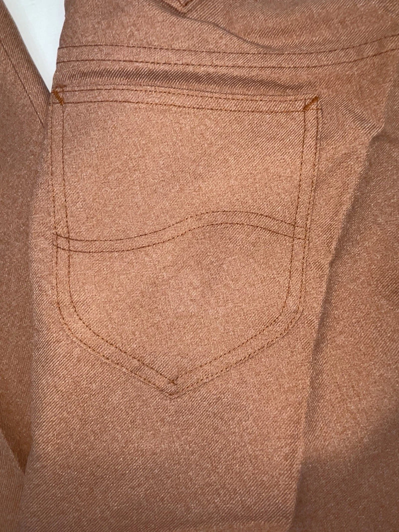 New Vintage Orange Lee Polyester Pants #2032628 SS-40