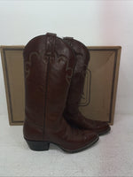 New Men’s Brown J Chisholm Cowboy Boots. 911 7 D. 1-43