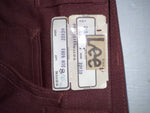 New Vintage Red Lee Polyester Pants #2004061 NN-158