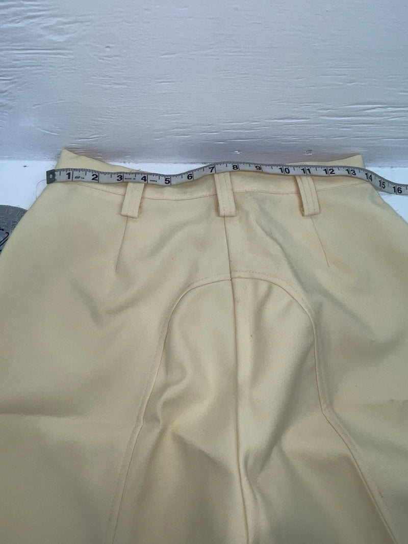 New Vintage Yellow Quick Silver Polyester Pants #2662 VV-93