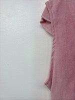 New Women’s Cowboy Threads Pink Sleeveless Button Up Size Small TT-85