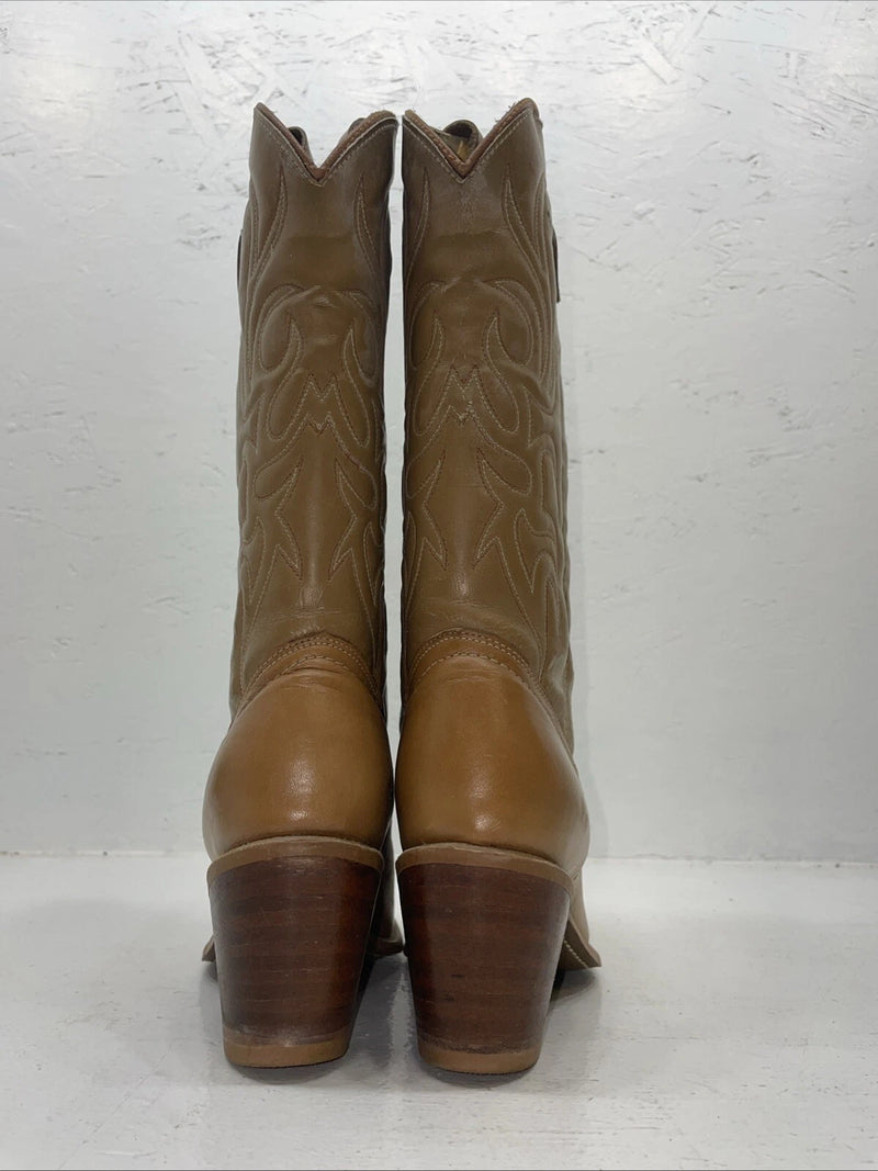 New Women’s Brown Texas Brand Cowboy Boots. 4911 8.5 8 1/2 M. 16-90