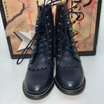 New Women’s Navy Blue Texas Brand Cowboy Boots. 4445 6 M. 20-73