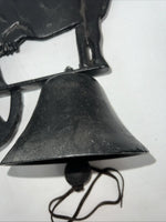 New Black Ceramic Cow Bell Mount 3C-27