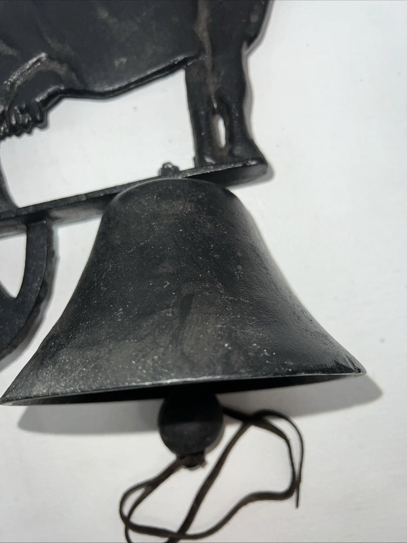 New Black Ceramic Cow Bell Mount 3C-27