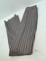 New Vintage Black And White Checkered Panhandle Slim Polyester Pants #8042 SS-71