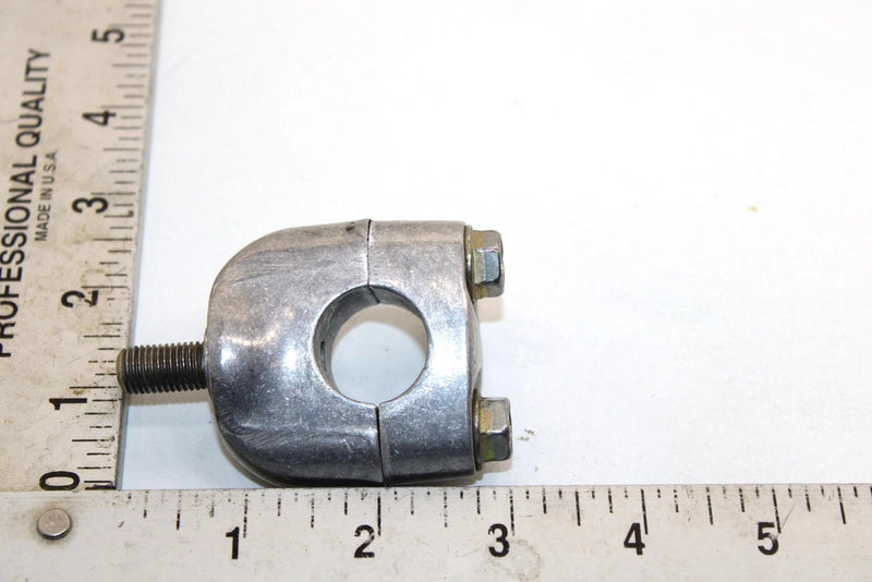 02 Honda Trx 350 Fe Oem Left Handlebar Clamp 53130-HB3-770 53121-HC3-000 AH22