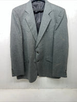 New Men’s Gray HbarC California Ranchwear Dress Coat 42R WW-54