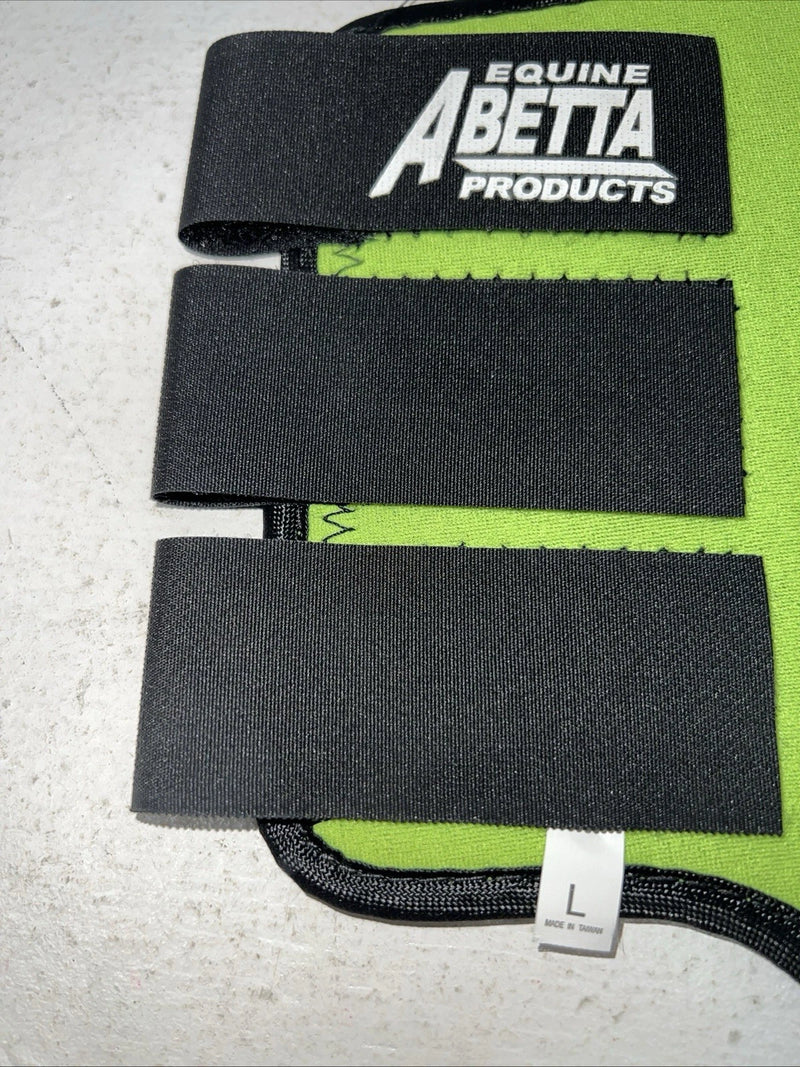 New Green ABetta Front English Splint Boots #42925ASL HH-9