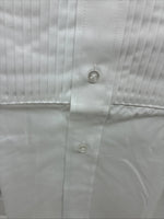 New Classix White Long Sleeve Button Up English Shirt 20-20.5 4XL X-101