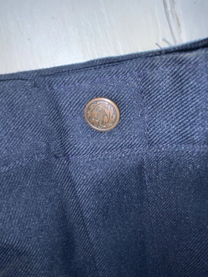 New Vintage Blue Dickson Jenkins Polyester Pants #5507 XX-46