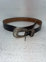 New Brown Genuine Leather Chambers Belt 34” #WA658 Z-5
