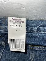 New Men’s Wrangler Rugged Wear Relaxed Fit Insulated Denim Jeans. 44x32 I-10