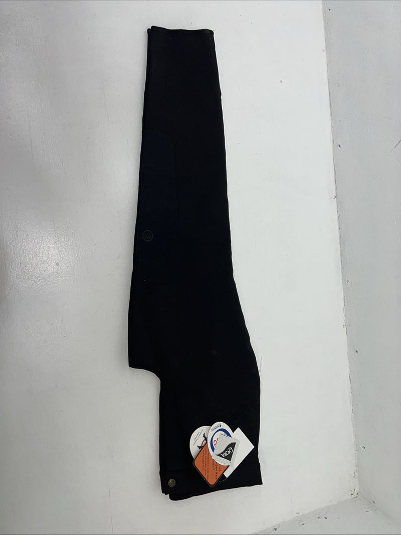 New Women’s Black Ovation English Riding Breeches. 32 R #464096 D-67