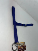 New Tough 1 Blue Nylon Web Noseband Tie down #53-9043 3C-18
