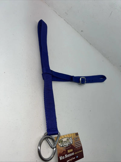 New Tough 1 Blue Nylon Web Noseband Tie down #53-9043 3C-18