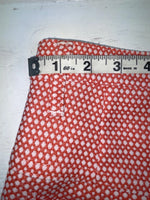 New Vintage Red Polka Dot Panhandle Slim Polyester Pants #8022 XX-59