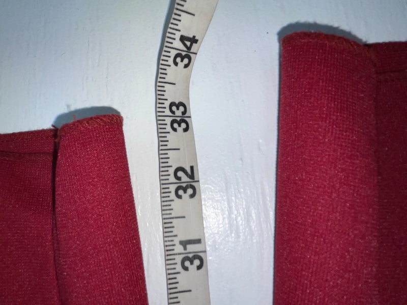 New Vintage Red Panhandle Slim Polyester Pants OO-91