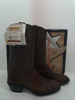 New Men’s Brown Texas Brand Cowboy Boots. 8941 10 D. 6-47