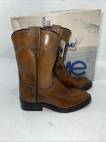 New Children’s Brown Acme Cowboy Boots. 03124 10 D. 24-30