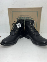 New Women’s Black Lace Up Cowboy Smoky Mountain Boots. 3009Y 6. 20-121
