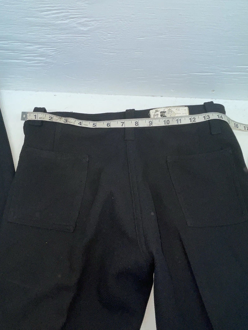 New Vintage Black Dickson Jenkins Polyester Pants #511 VV-61