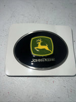New Women’s John Deere Black Oval Belt Buckle. JDM602 A-120