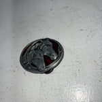 New Women’s Western Express Inc. Horsehead Belt Buckle Red. S15 A-94
