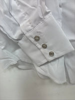 New Boys Champion Western White Long Sleeve Pearl Snap 16 DD-88