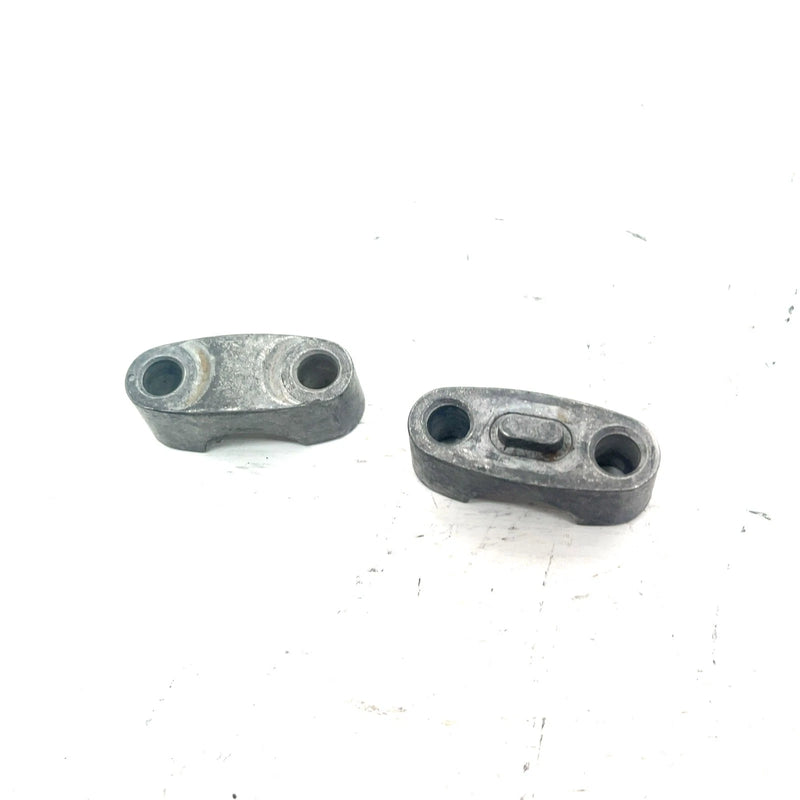 96 Yamaha Kodiak 400 YFM400FW 4x4 OEM Handlebar Clamp Set 1E6-23441-00-00 AY64