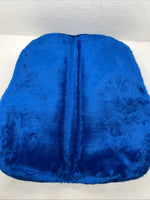 New ABetta Blue Round Fleece Saddle Pad 29x27 #12999 Pad-8