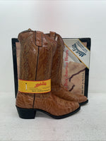 New Men’s Brown Texas Brand Cowboy Boots. 1214 9 D. 4-86