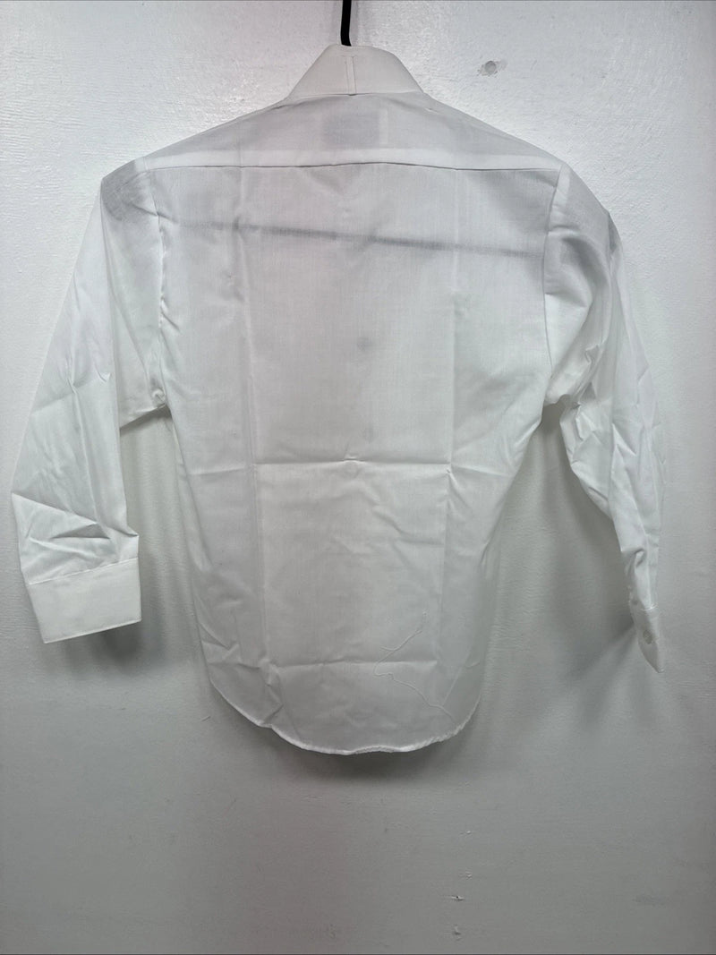 New Kids Classix White Long Sleeve English Shirt Size BS YY-11