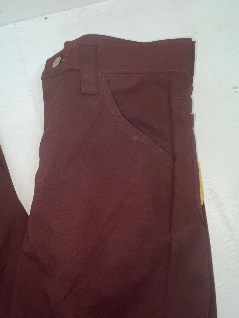 New Vintage Red Lee Polyester Pants #2004061 3A-85