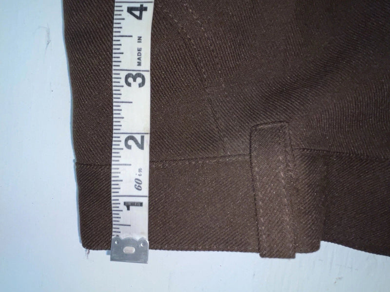 New Vintage Brown Dickson Jenkins Polyester Pants #5510 ZZ-87