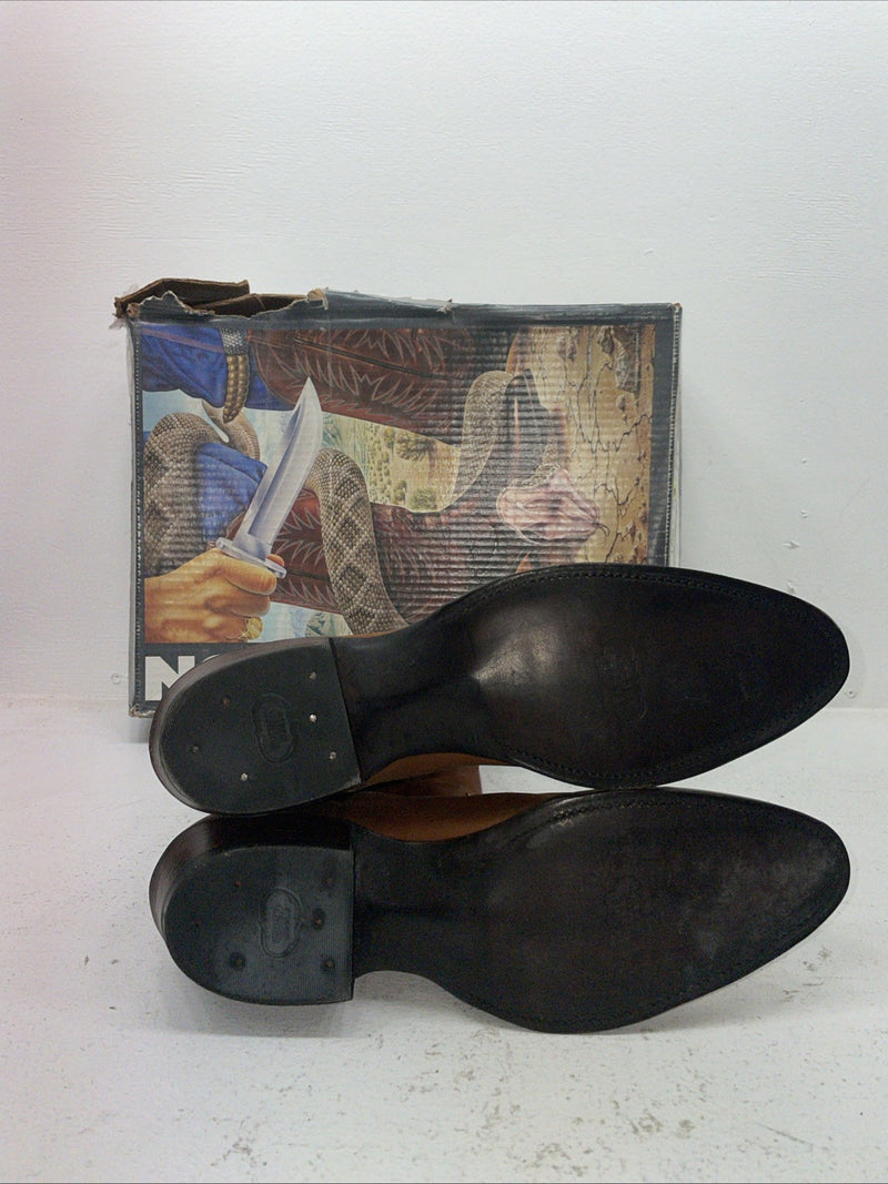 New Men’s Brown Nocona Cowboy Boots. 10 C. 7-13