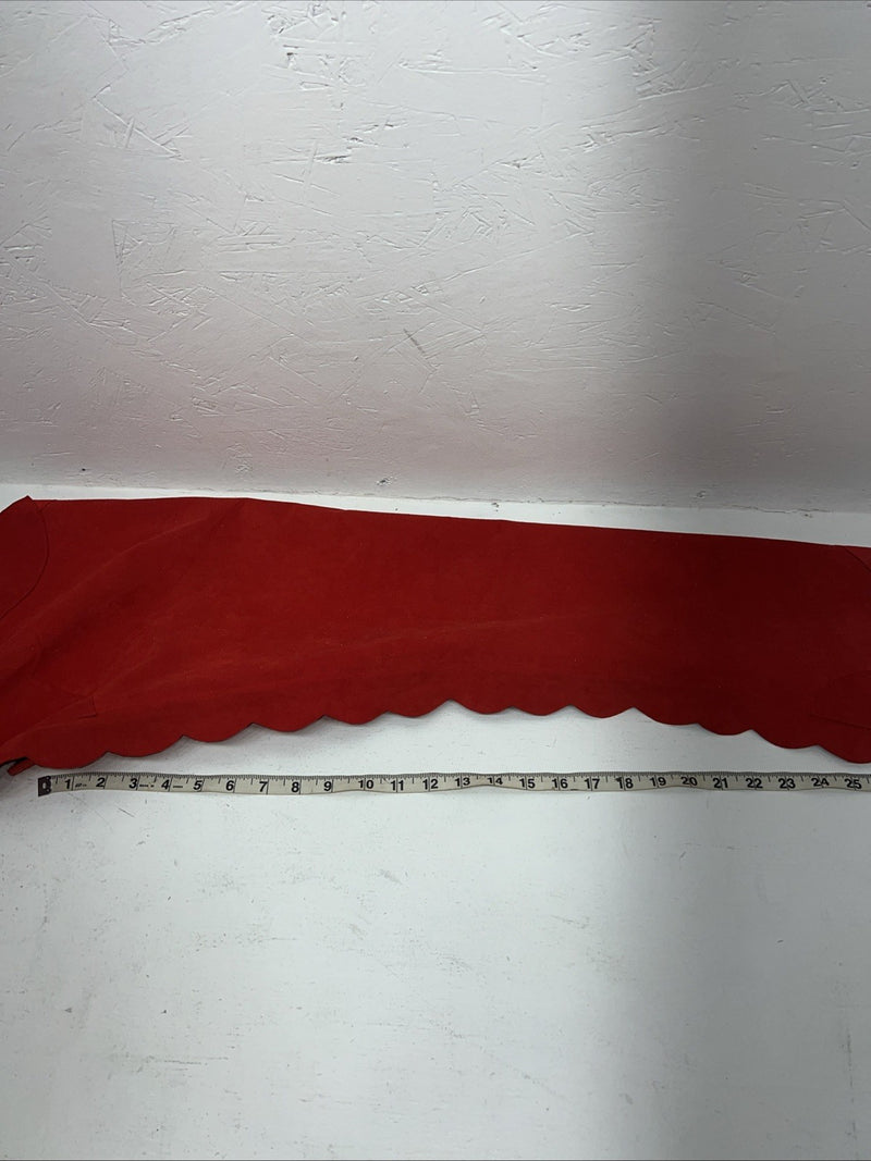NOS Red Show Chaps Adjustable Waist 42” I-81