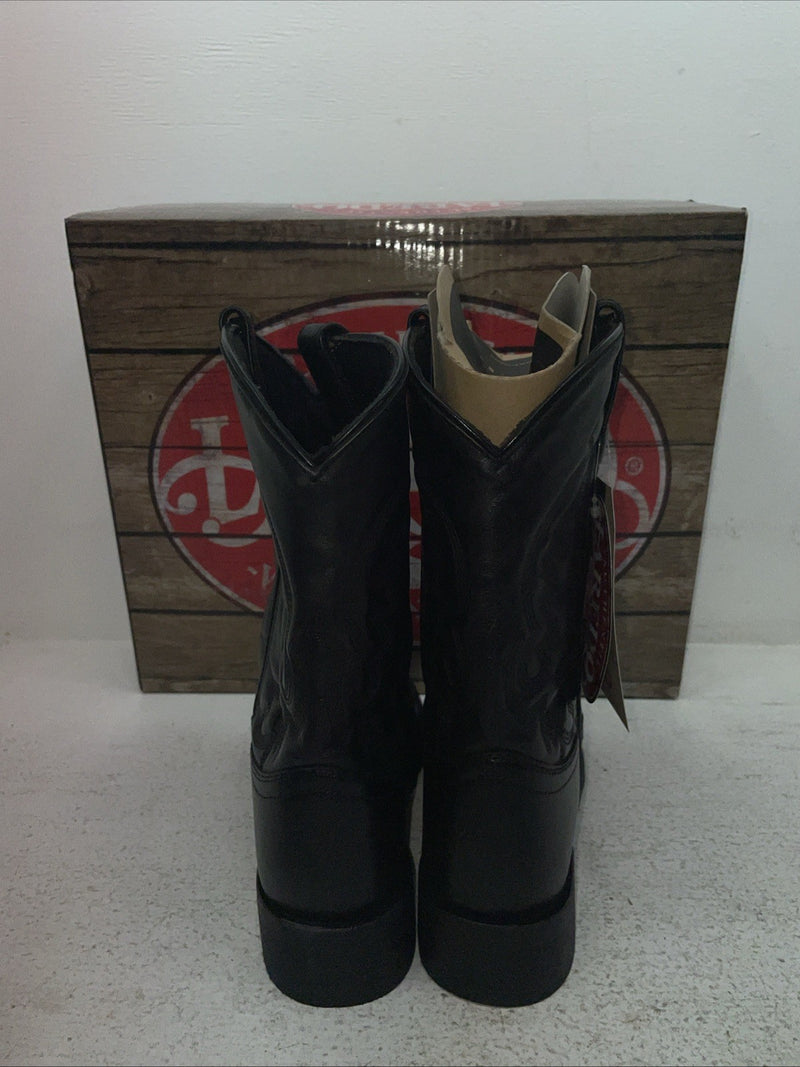 New Men’s Black Laredo Cowboy Boots. 67900 8.5 8 1/2 E W. 1-102